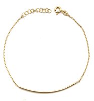 Bracciale Domar Donna Bracciale oro 9k in Oro Zircone BROR-394-280